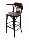 Zobrazit detail zboží: Židle barová z bukového masivu THONET (Barové židle)