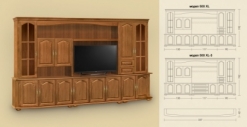 Zobrazit detail zboží: Obývací stěna mod.500 XL (Obývací stěny)