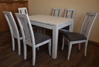 Zobrazit detail zboží: jídelní komplet stůl TRON a židle ATINA (Jídelní komplety RELAX)